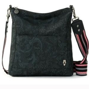Sakroots Lucia Crossbody EcoTwill Bag Black Spirit Desert